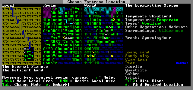 старая графика dwarf fortress