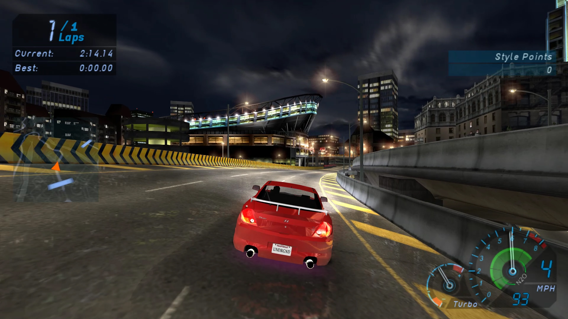 need for speed underground game play